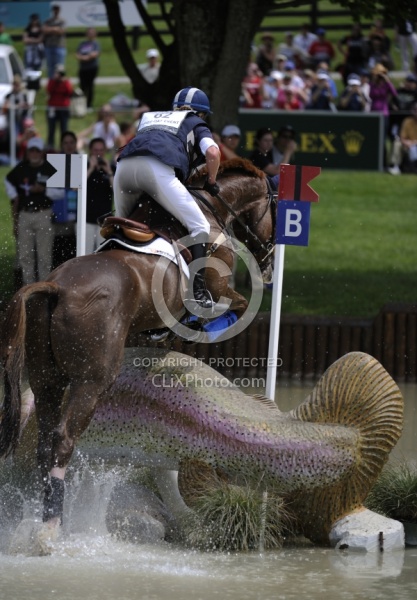 Karen O'Connor and Mr. Medicott Rolex 2012