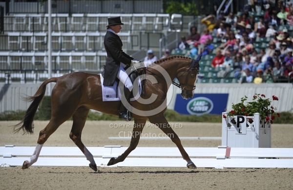 Karen O'Connor and Mr. Medicott Rolex 2012