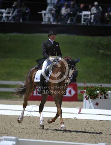 Karen O'Connor and Mr. Medicott Rolex 2012