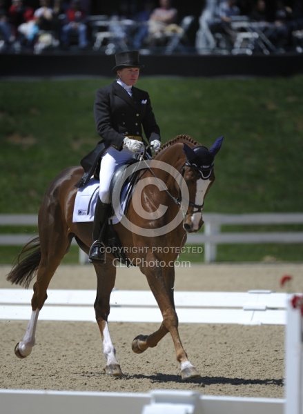 Karen O'Connor and Mr. Medicott Rolex 2012