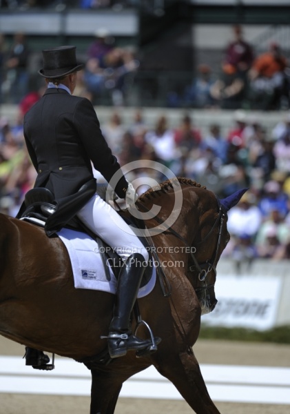 Karen O'Connor and Mr. Medicott Rolex 2012