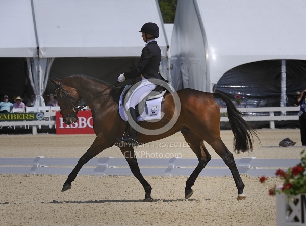 Diana Burnett and Shigatzi Rolex 2012