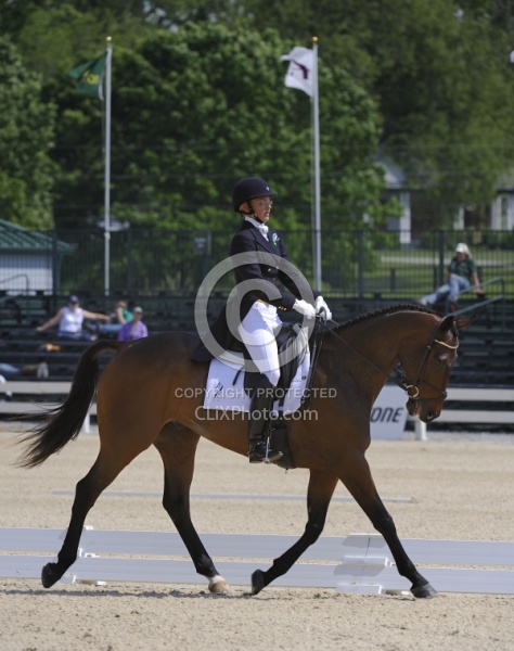 Diana Burnett and Shigatzi Rolex 2012