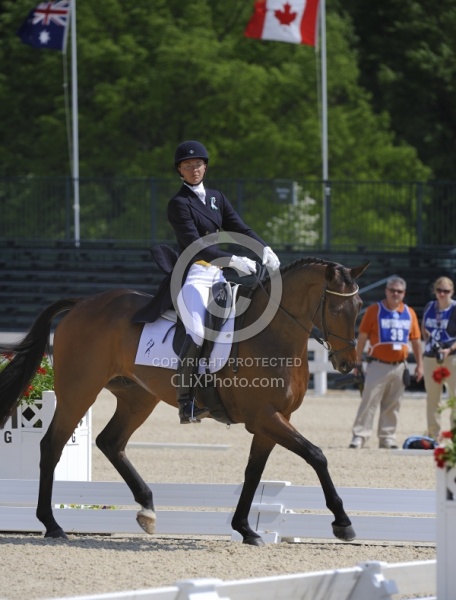 Diana Burnett and Shigatzi Rolex 2012