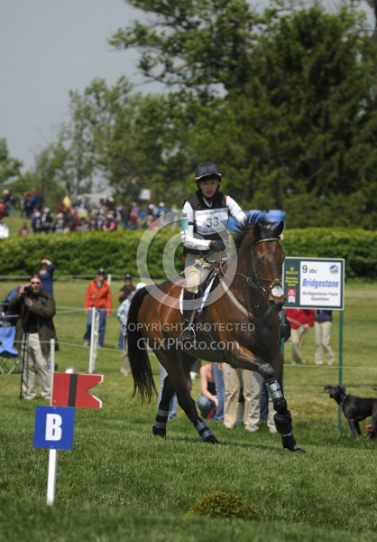 Diana Burnett and Shigatzi Rolex 2012