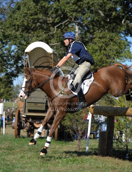 Boyd Martin and Neville Bardos WEG 2010
