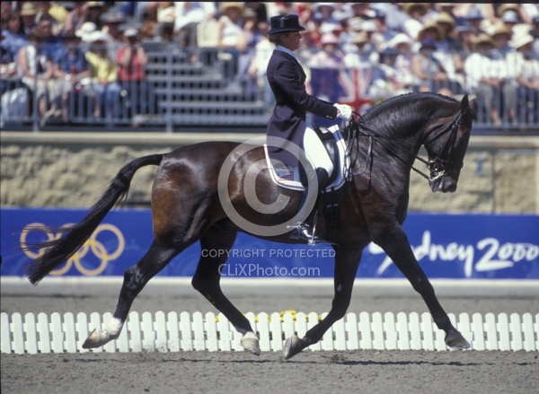 Christine Traurig and Etienne Sydney Olympics