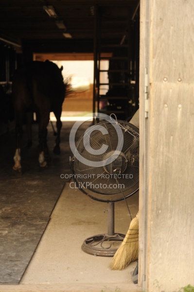 Fan in Barn