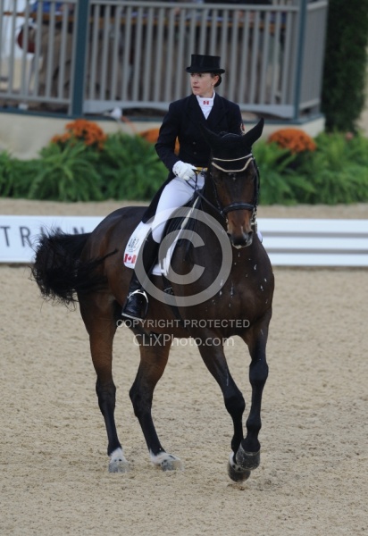 Belinda Trussell and Anton WEG 2010