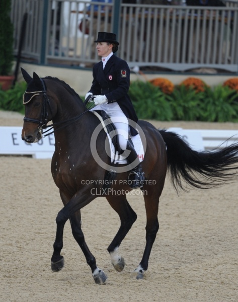 Belinda Trussell and Anton WEG 2010