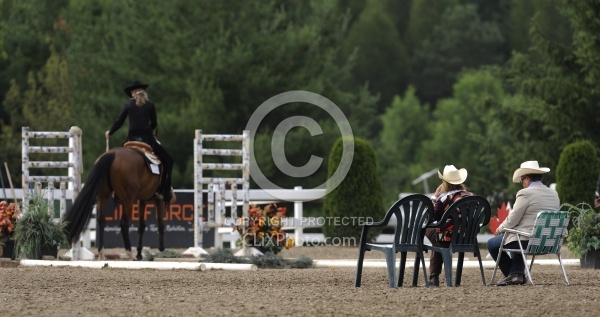 Judging the Rope Gate in the Trail Class