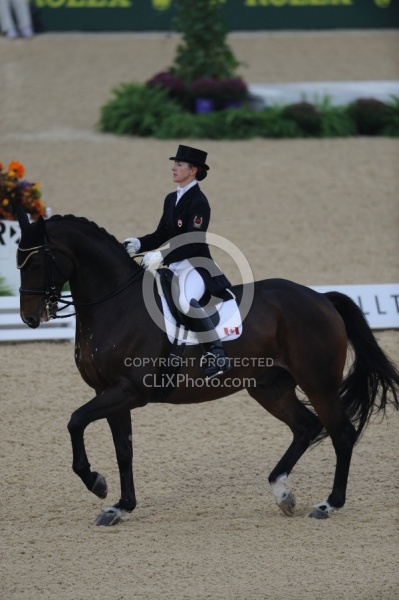 Belinda Trussell and Anton WEG 2010