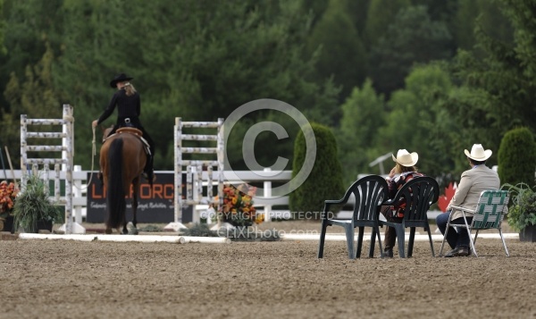 Judging the Rope Gate in the Trail Class