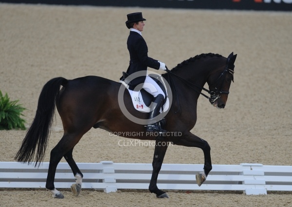 Belinda Trussell and Anton WEG 2010