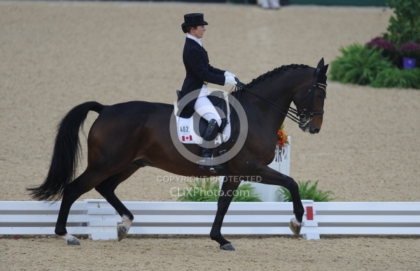 Belinda Trussell and Anton WEG 2010