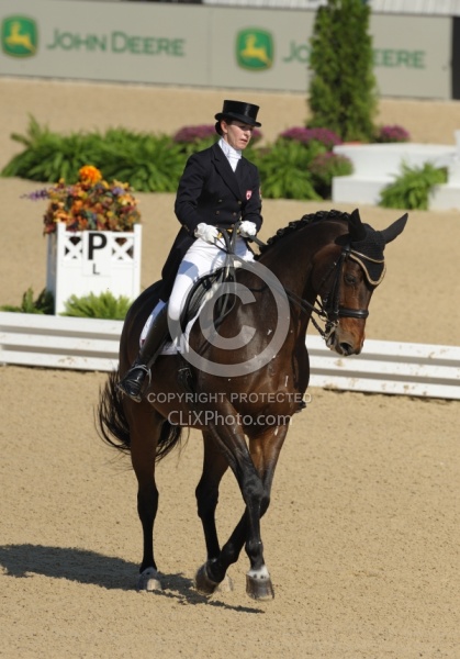 Belinda Trussell and Anton WEG 2010