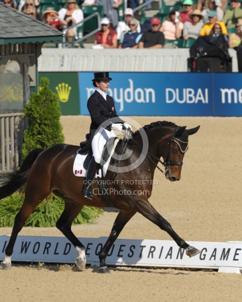 Belinda Trussell and Anton WEG 2010