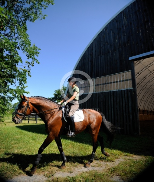 Oldenburg Leaving the Indoor Arena