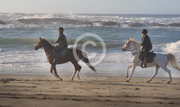 Riding on the beach at Ricochet Ridge Ranch Riding on the Beach at Ricochet Ridge Ranch