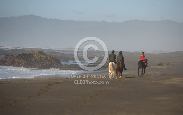 Riding on the beach at Ricochet Ridge Ranch Riding on the Beach at Ricochet Ridge Ranch