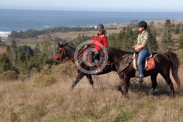 Riding at Simcha with Ricochet Ridge Ranch