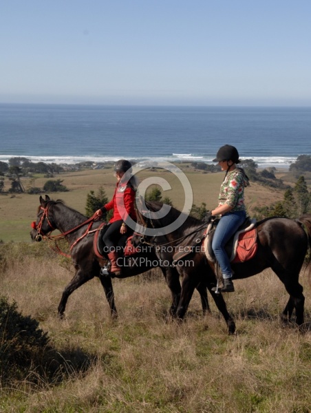 Riding at Simcha with Ricochet Ridge Ranch