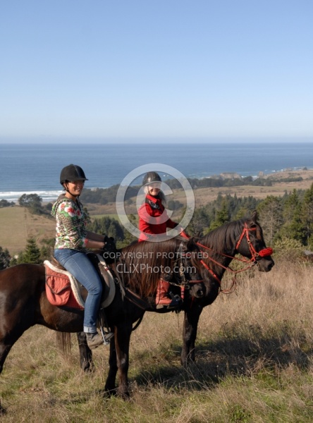 Riding at Simcha with Ricochet Ridge Ranch