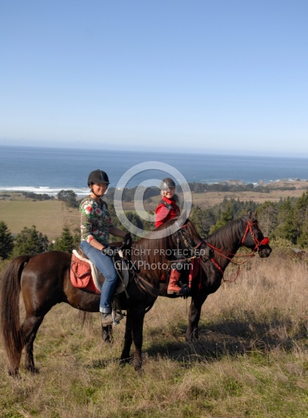 Riding at Simcha with Ricochet Ridge Ranch