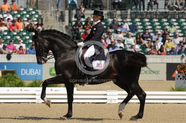 Tina Konyot on Calecto V Alltech WEG Dressage