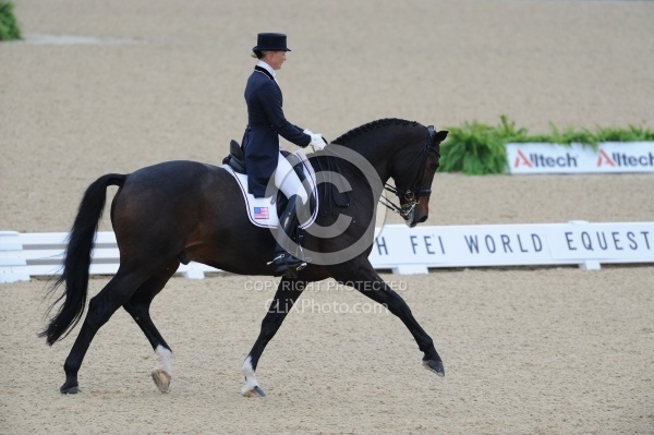 Katherine Bateson-Chandler and Nartan WEG 2010
