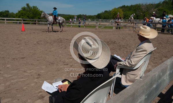 Judges at Appaloosa Show