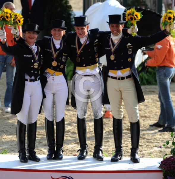 Alltech WEG Dressage German Dressage Team WEG 2010