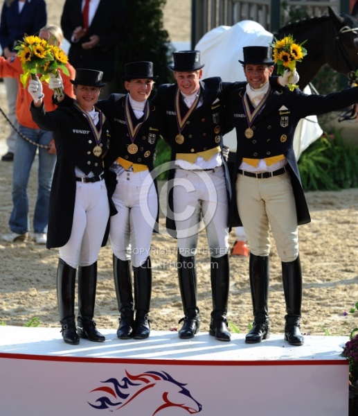 Alltech WEG Dressage German Dressage Team WEG 2010