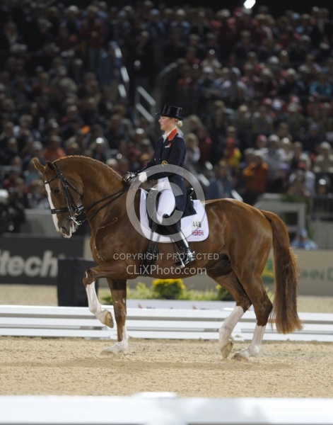 Laura Bechtolsheimer and Mistral Hojris  WEG 2010