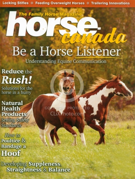 Horse Canada Sept Oct 2013 Cover