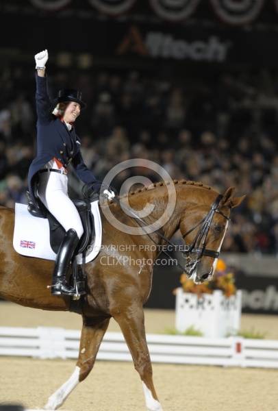 Laura Bechtolsheimer and Mistral Hojris  WEG 2010