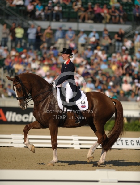 Laura Bechtolsheimer and Mistral Hojris  WEG 2010