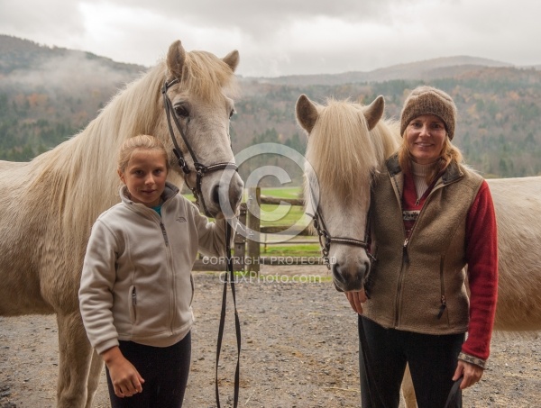 Vermont Icelandic Horse Farm Fall Colours Ride