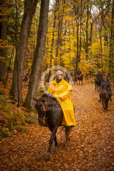 Vermont Icelandic Horse Farm Fall Colours Ride