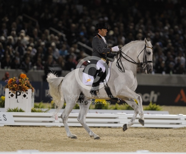 Juan Manuel Munoz Diaz and Fuego XII WEG 2010
