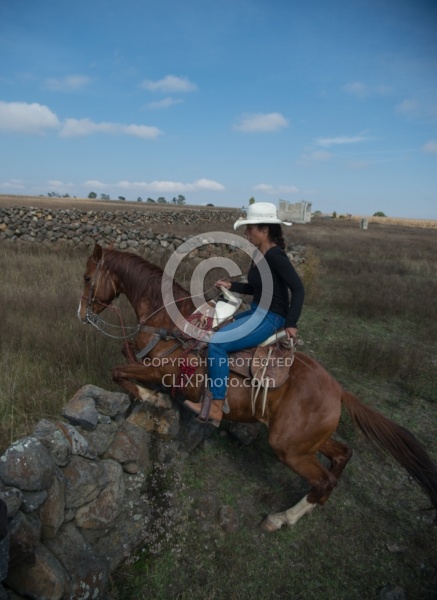 Jumping Stone Wall in Mexico