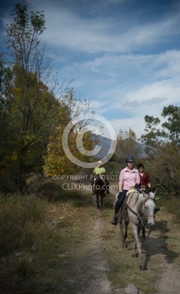 On the Trail at Las Cascades