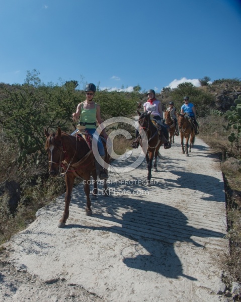 On the Trail at Las Cascades