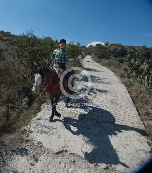 On the Trail at Las Cascades