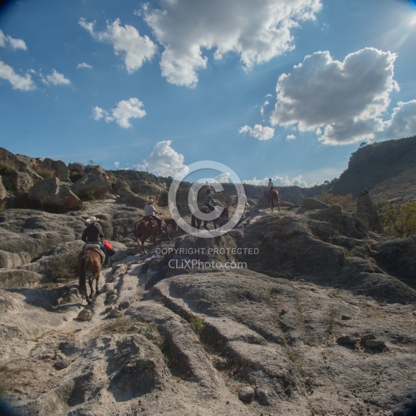 On the Trail at Las Cascades