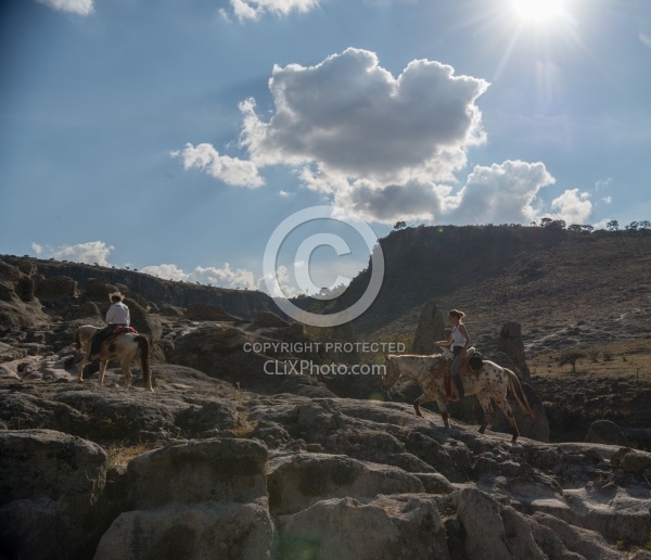 On the Trail at Las Cascades