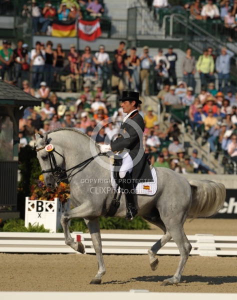 Juan Manuel Munoz Diaz and Fuego XII WEG 2010