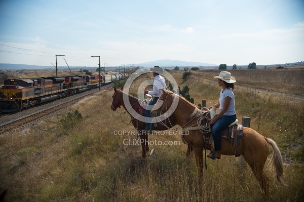 Crossing the Tracks in Mexico