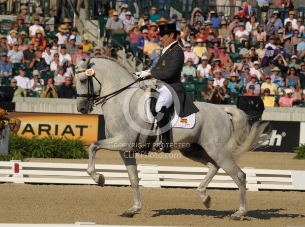 Juan Manuel Munoz Diaz and Fuego XII WEG 2010