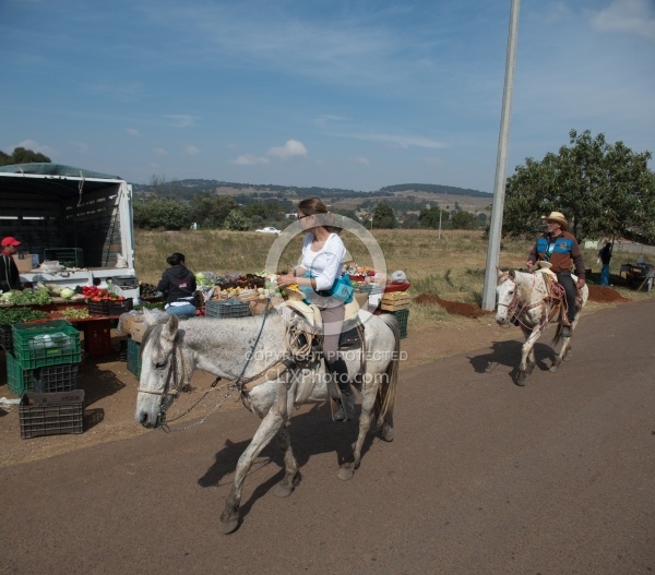 Riding past Schools and Street Markets